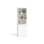 Lentyna 30x57,1x180cm., baltos spalvos 