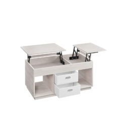 Kavos staliukas 50x100x48cm., šviesiai rudos spalvos