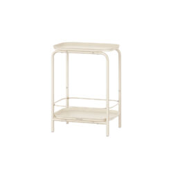 Kavos staliukas 30x40x56cm., kreminės spalvos