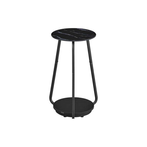 Kavos staliukas 30x55cm., juodos spalvos