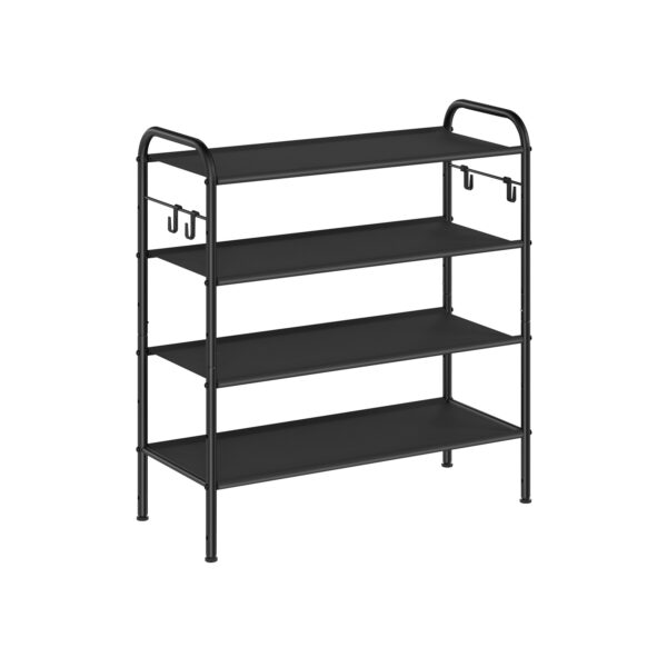 Batų lentyna 28x68x70cm., juodos spalvos