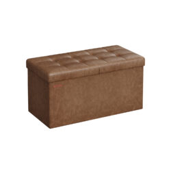 Prieškambario suoliukas 38x76x38cm., rudos spalvos