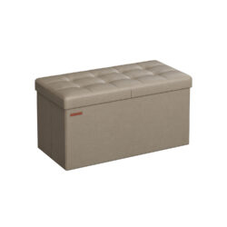 Prieškambario suoliukas 38x76x38cm., šviesiai pilkos spalvos