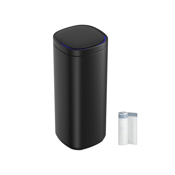 Šiukšliadėžė 30x30x74,6cm., juodos spalvos