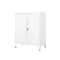 Biuro lentyna 40x80x90cm., baltos spalvos