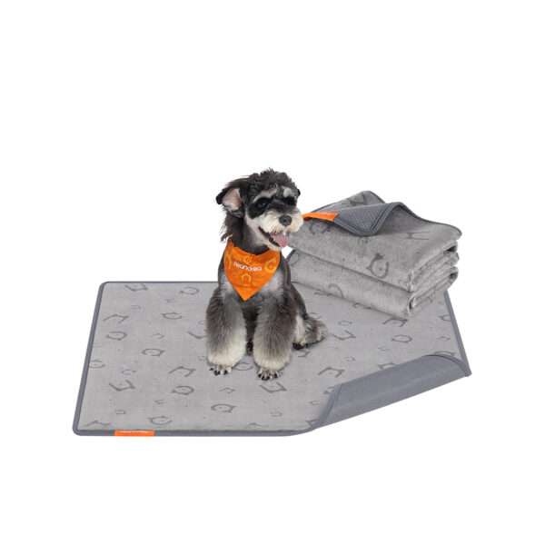 Kilimėlis šunims 91x86cm., pilkos spalvos