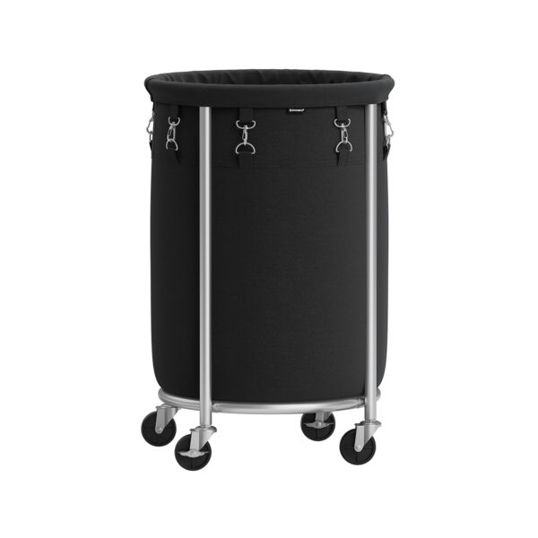 Skalbinių krepšys 40x60cm., juodos spalvos