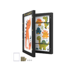 Rėmelis piešiniams, juodos spalvos