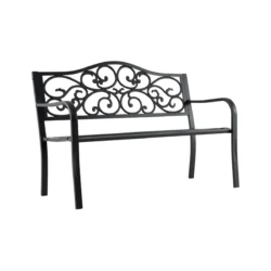 Sodo suoliukas 128x62x89cm., juodos spalvos