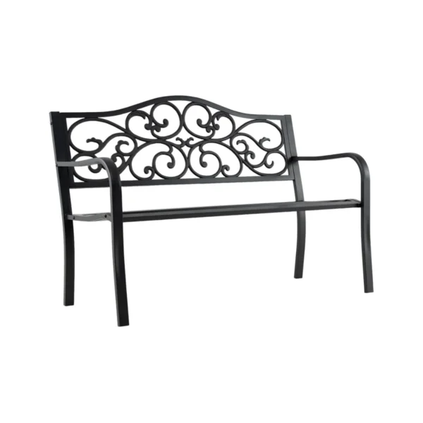 Sodo suoliukas 128x62x89cm., juodos spalvos