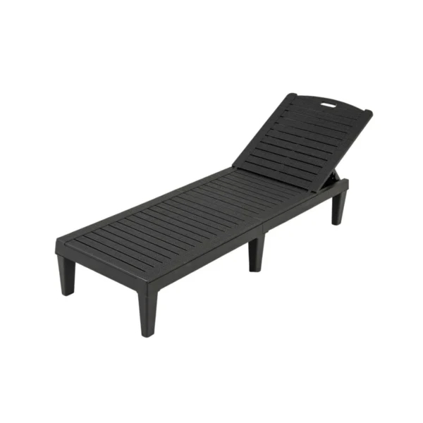 Rinkinys iš 2 gultų 156x55x83cm., juodos spalvos