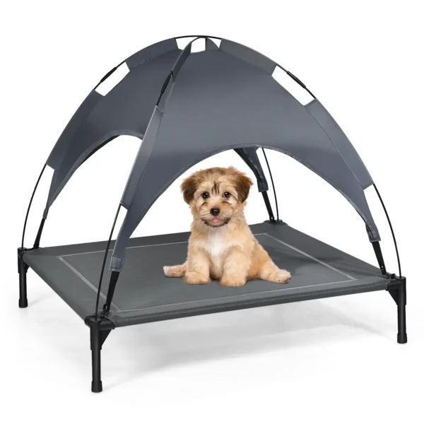 Šuns guolis 90x81x86cm., pilkos spalvos