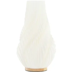 Reguliuojama LED stalo lempa Homcom 20x20x34,5cm., baltos spalvos