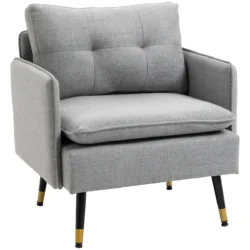 Fotelis Homcom 76x68x80cm., įvairių spalvų 