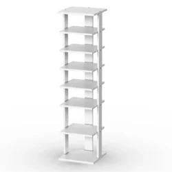 Batų lentyna 27,5x26,5x110cm., baltos spalvos