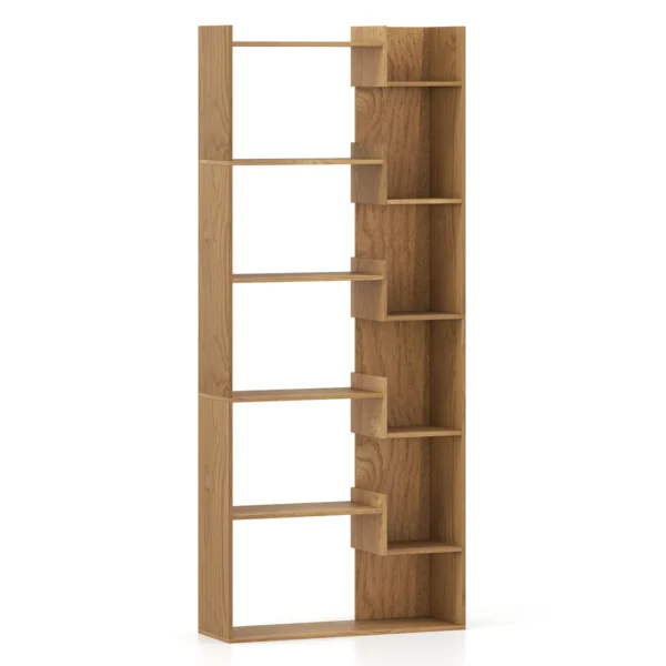 Pastatoma lentyna 69x22x163cm., šviesiai rudos spalvos