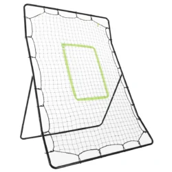 Futbolo kamuolio atmušimo sienelė Homcom 123x90x174cm., juodos spalvos
