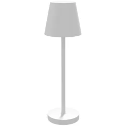 Stalo lempa Homcom 11,2x11,2x36,5cm., baltos spalvos