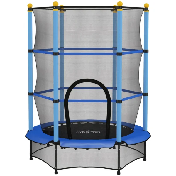 Batutas Homcom 140x140x190cm., juodos/mėlynos spalvos
