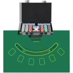 Pokerio rinkinys Sportnow, įvairių spalvų