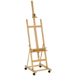 Molbertas Vinsetto 50,5x53x238cm., šviesiai rudos spalvos