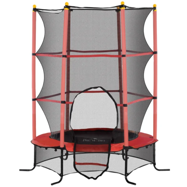 Batutas Homcom 163x163x190cm., juodos/raudonos spalvos