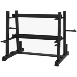 Hantelių stovas Sportnow 131x75x80cm., juodos spalvos