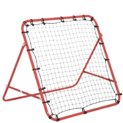 Futbolo kamuolio atmušimo sienelė Homcom 96x80x96cm., raudonos/juodos spalvos
