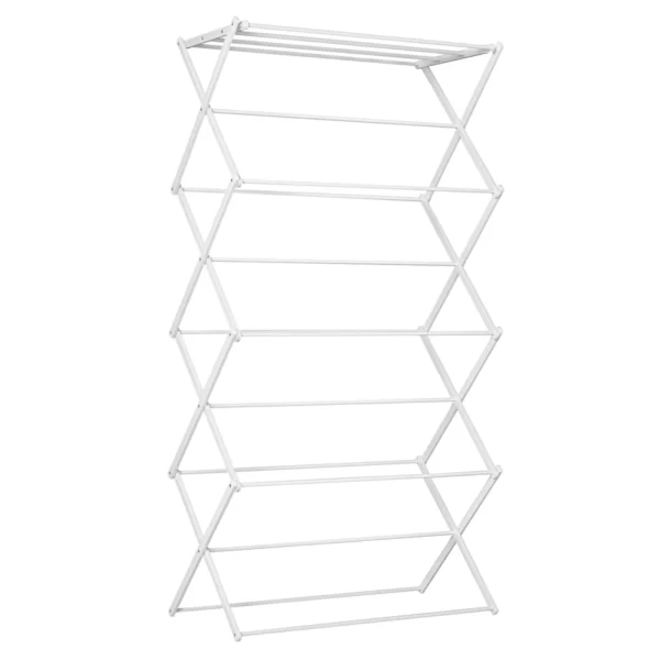 Drabužių džiovyklė Homcom 74x35x144cm., baltos spalvos