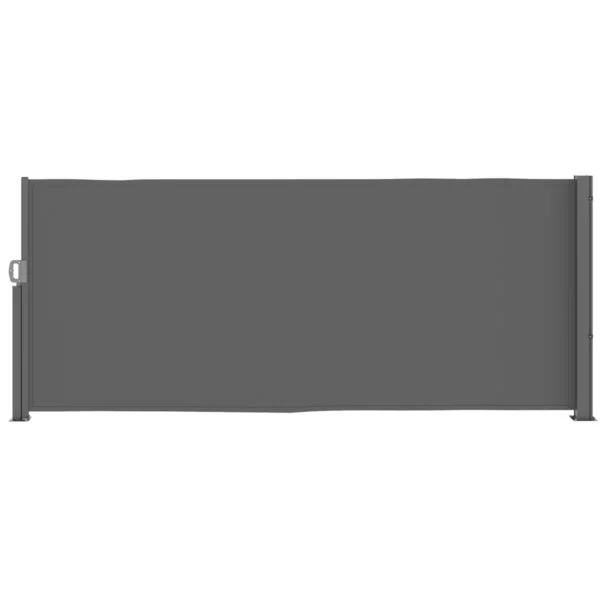 Šoninė markizė Outsunny 300x140cm., tamsiai pilkos spalvos