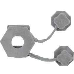 Kačių laipiojimo sienelė PawHut, pilkos spalvos