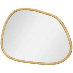 Veidrodis Homcom 70x2,1x50cm., šviesiai rudos spalvos