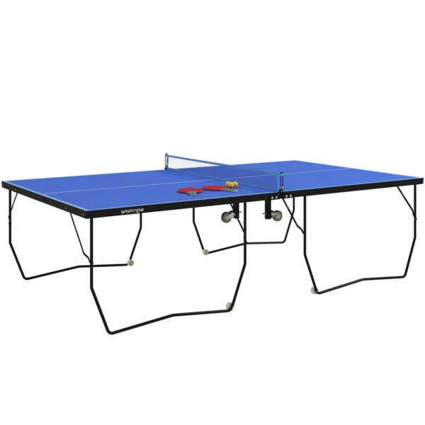 Stalo teniso stalas Sportnow 274x152,5x76cm., juodos/mėlynos spalvos