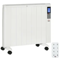 Šildytuvas Homcom 75x31x66,5cm., baltos spalvos