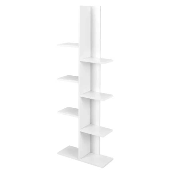 Pastatoma lentyna 50x20x141cm., baltos spalvos