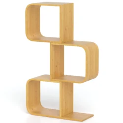 Pastatoma lentyna 61x23x100cm., šviesiai rudos spalvos