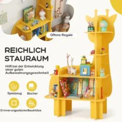 Vaikiška lentyna 89,5x31x130cm., geltonos spalvos