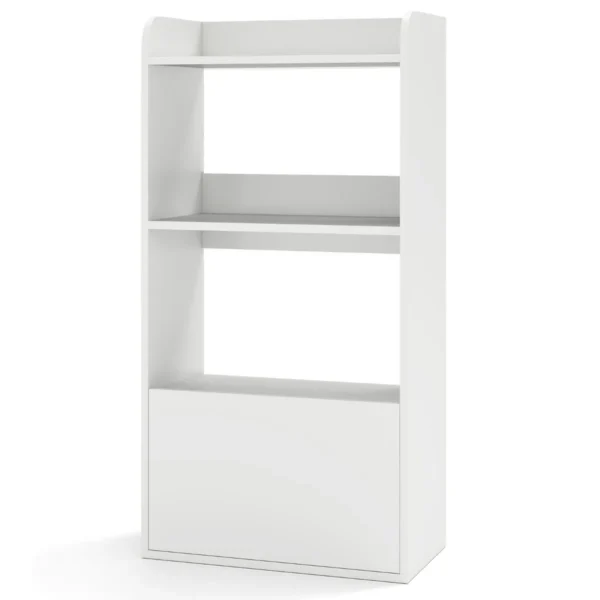 Pastatoma lentyna 55x29x105cm., baltos spalvos