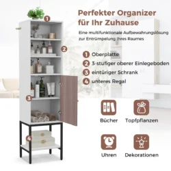 Vonios spintelė 38x30x146cm., įvairių spalvų