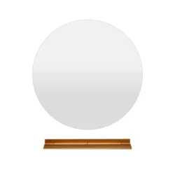 Led sieninis veidrodis 60x3cm., sidabrinės spalvos