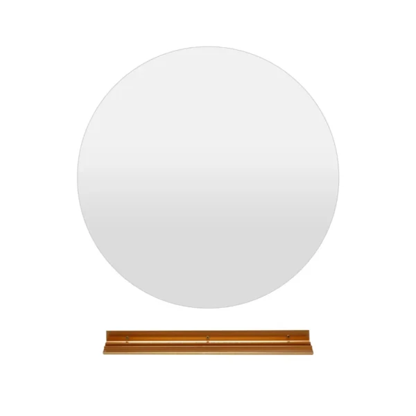 Led sieninis veidrodis 60x3cm., sidabrinės spalvos