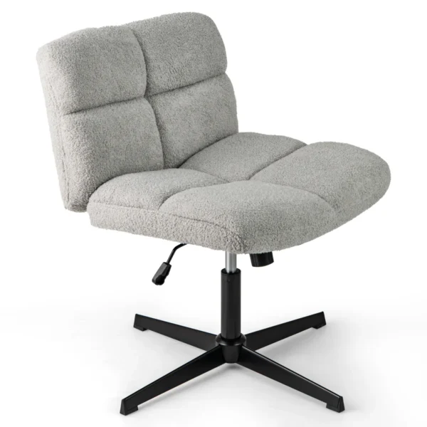 Biuro kėdė 73x64x92cm., pilkos/juodos spalvos