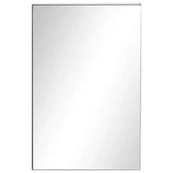 Vonios spintelė su veidrodžiu Kleankin 39x12x60cm., sidabrinės spalvos 