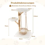 costway123cmkatzenbaumkletterturmmithngekorbechtenholzstenjutekratzbrettern2sitzstangenplattformkratzbaumhaustiermbelkatzenaktivittsbaum_1752045440337_image_3.webp