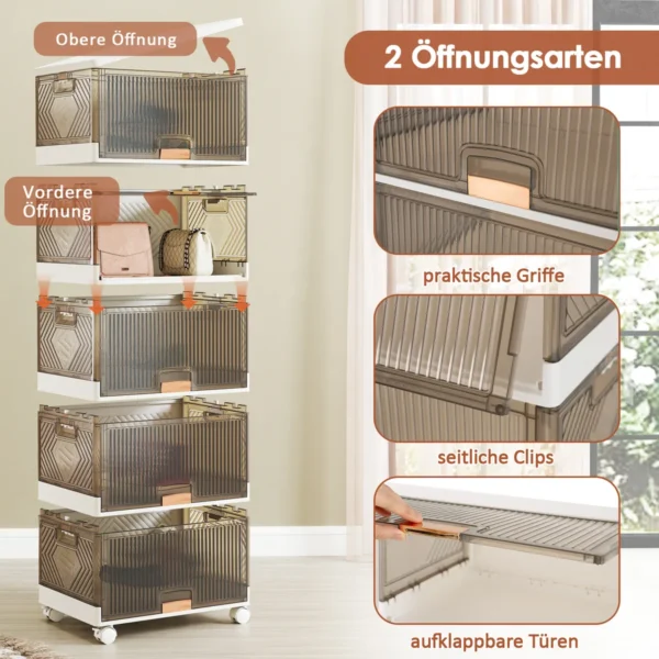 Batų spintelė 37,5x27,5x101,5cm., rudos/baltos spalvos