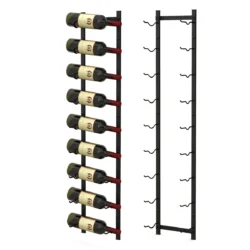 Vyno lentyna 22x13,5x109cm., juodos spalvos