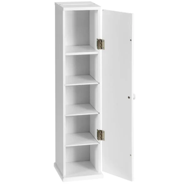 Vonios spintelė 17x16x69cm., baltos spalvos