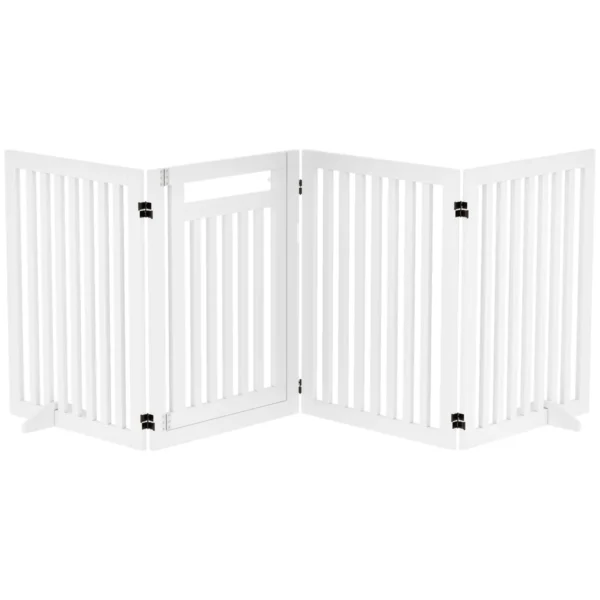 Saugos varteliai šunims PawHut 240x81cm., baltos spalvos