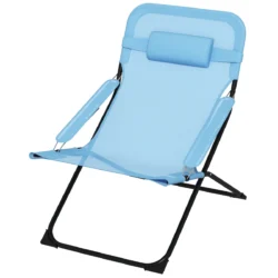 Sodo kėdė Outsunny 69x91x96cm., mėlynos/juodos spalvos