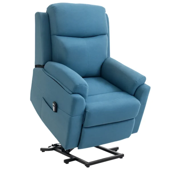 Masažinis fotelis Homcom 83x89x102cm., mėlynos spalvos